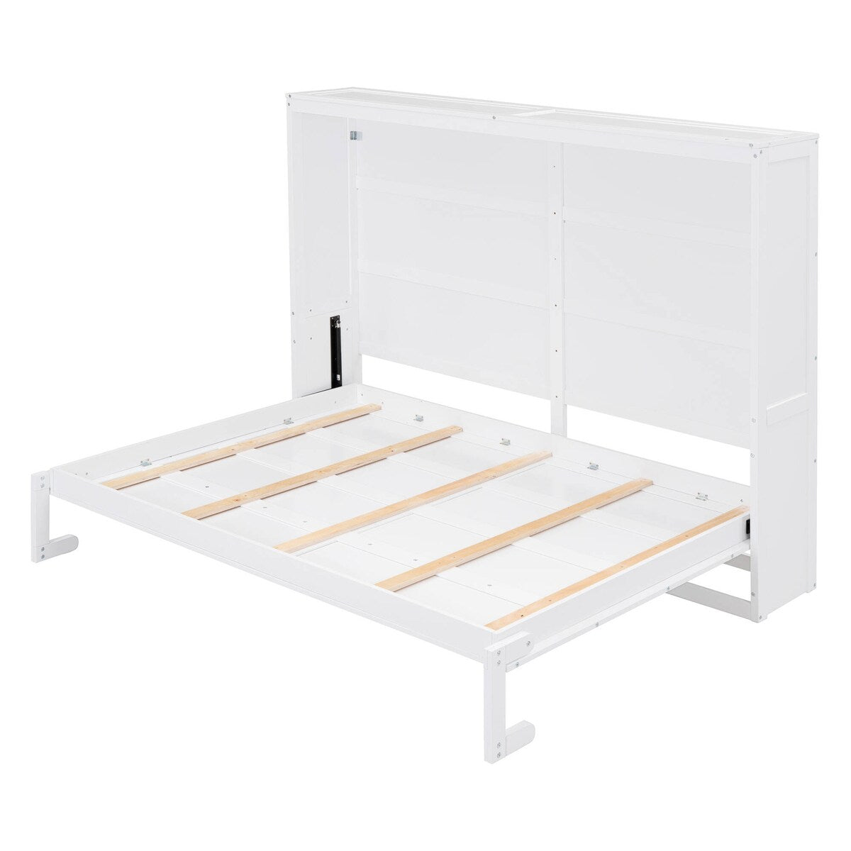 Full/Queen Size Wooden Murphy Bed Wall Bed