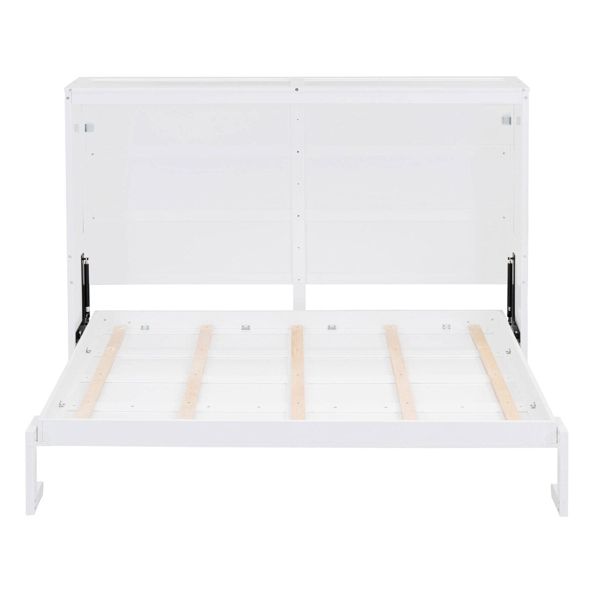 Full/Queen Size Wooden Murphy Bed Wall Bed