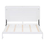 Full/Queen Size Wooden Murphy Bed Wall Bed