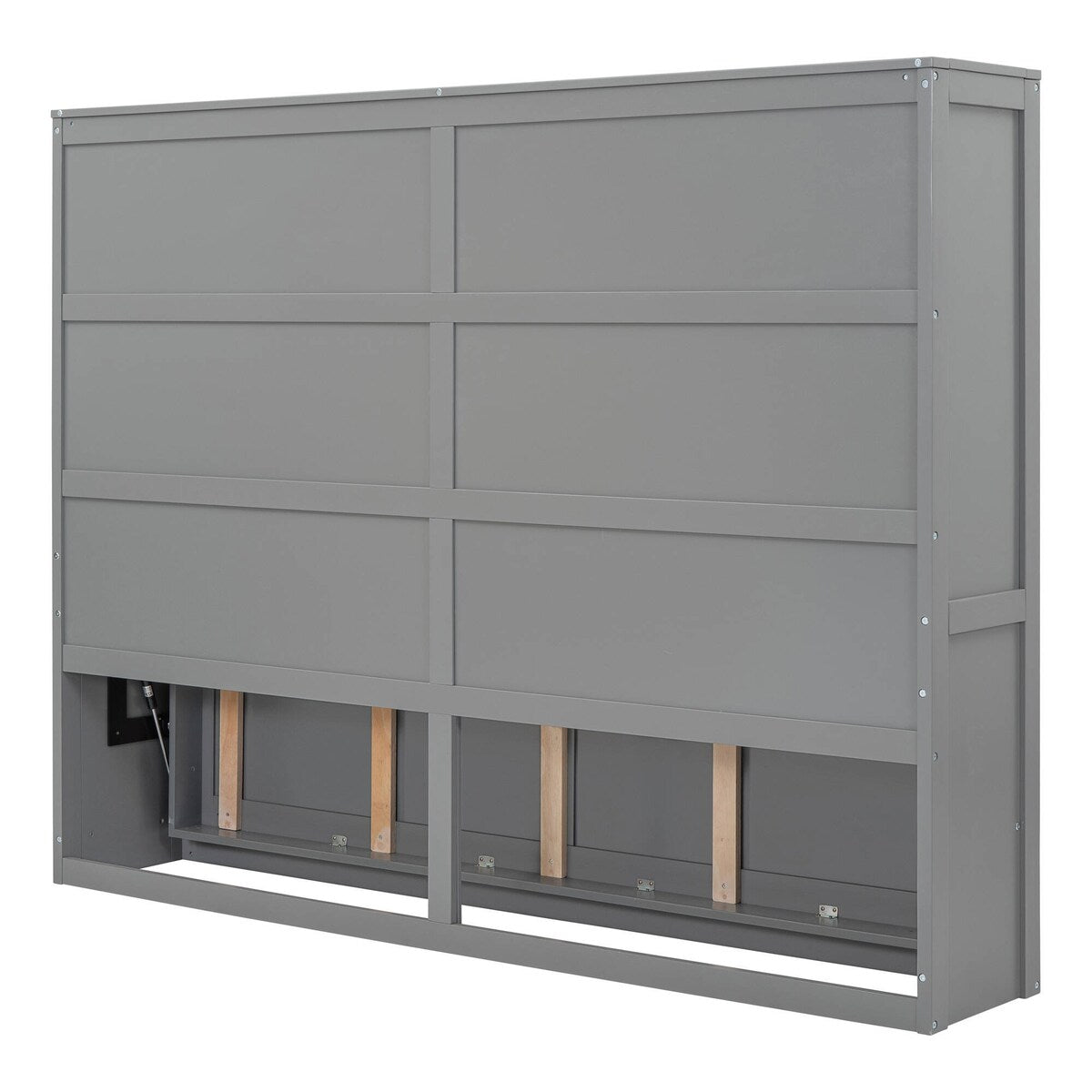 Full/Queen Size Wooden Murphy Bed Wall Bed