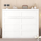 Full/Queen Size Wooden Murphy Bed Wall Bed