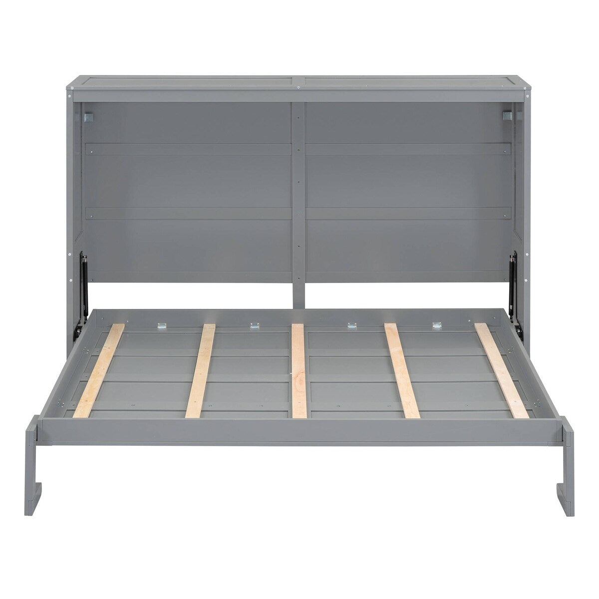 Full/Queen Size Wooden Murphy Bed Wall Bed