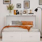 Full Size Bed Cabinet Dresser Bed w/ Drawer Convert into Cube Cabinet