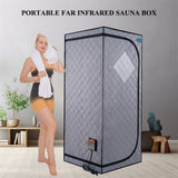 Full Size Infrared Sauna Tent w/ Infrared Panels and Heating Foot Pad - N/A