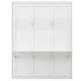 Full-Size Murphy Bed 61.5-inch Cabinet Bed Folding Wall Bed