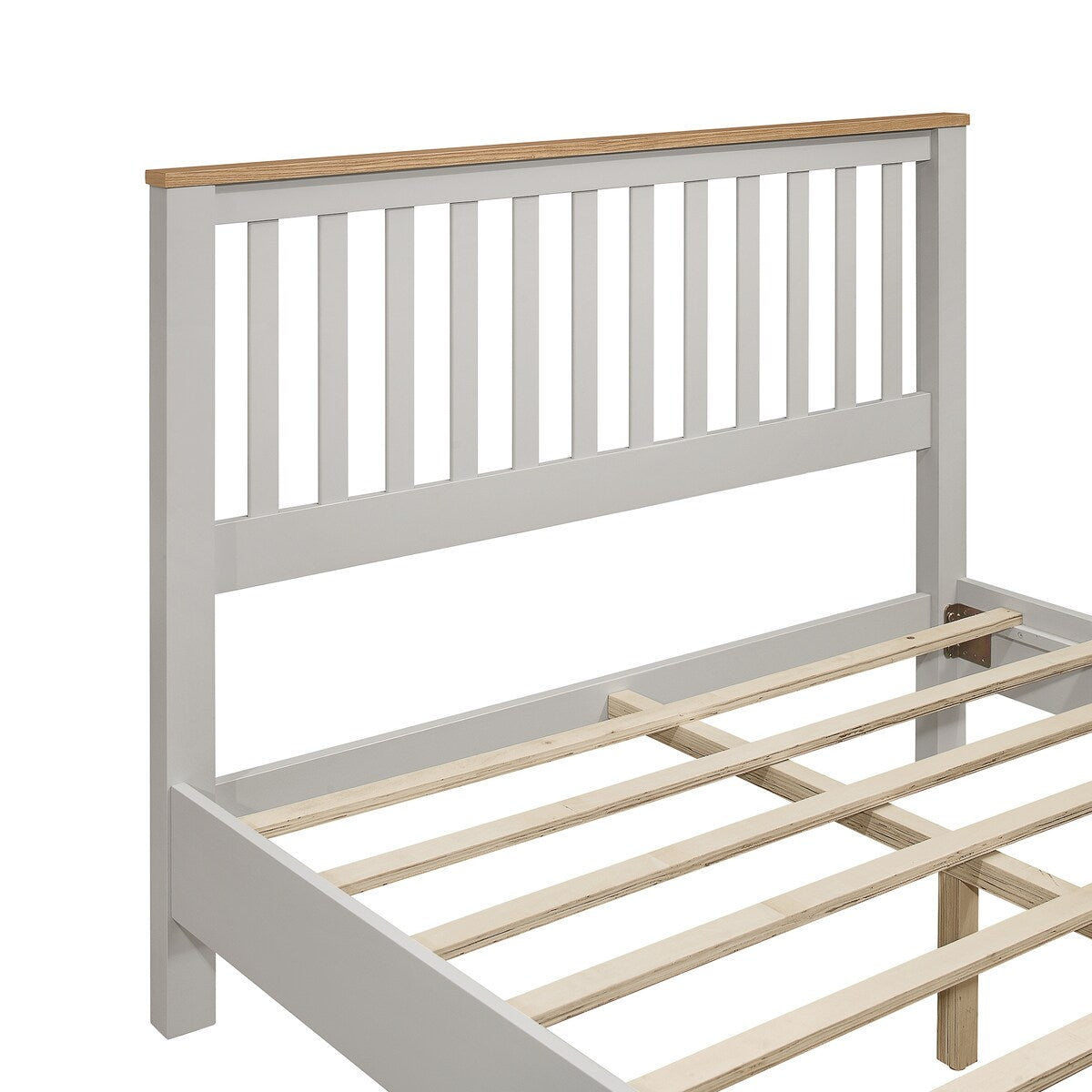 Full Size Wood Platform Bed with Nightstand and Storage Dresser