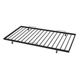 Full XL Over Queen Metal Bunk Bed with Twin Size Trundle