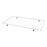 Full XL Over Queen Metal Bunk Bed with Twin Size Trundle