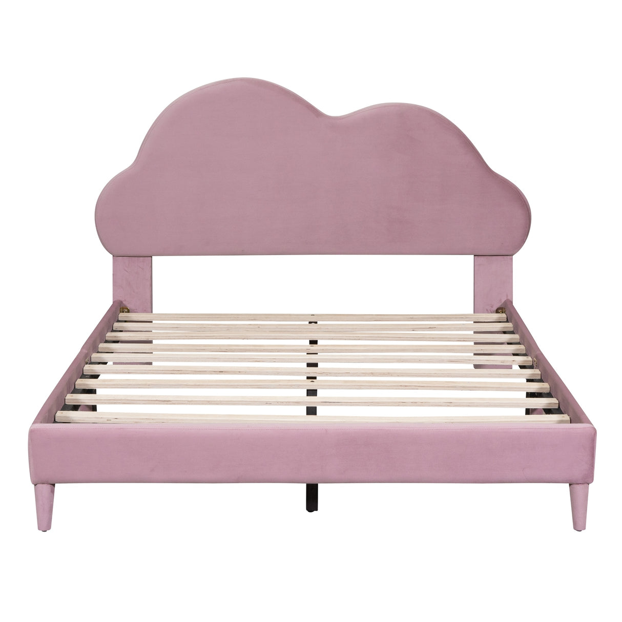 Full size Upholstered Cloud-Shape Bed