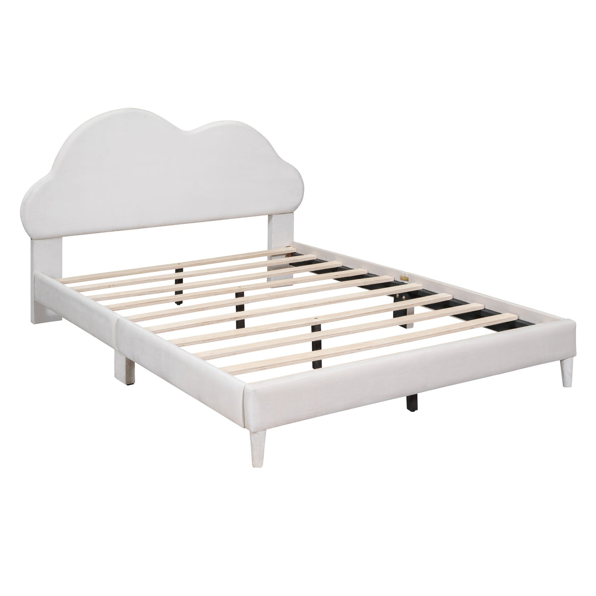 Full size Upholstered Cloud-Shape Bed