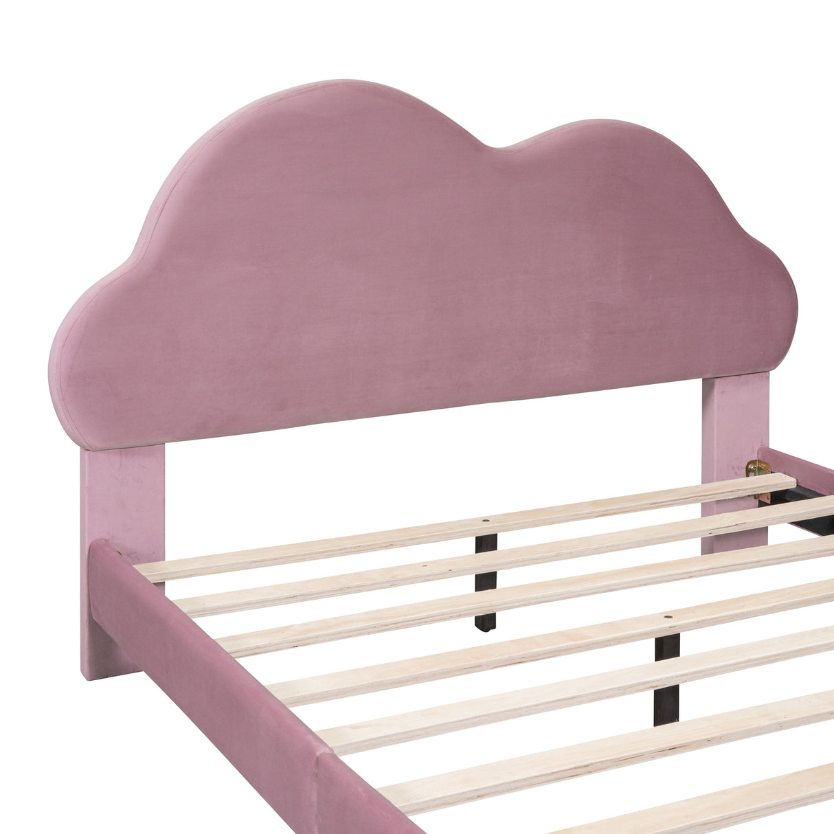 Full size Upholstered Cloud-Shape Bed