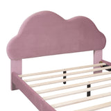 Full size Upholstered Cloud-Shape Bed
