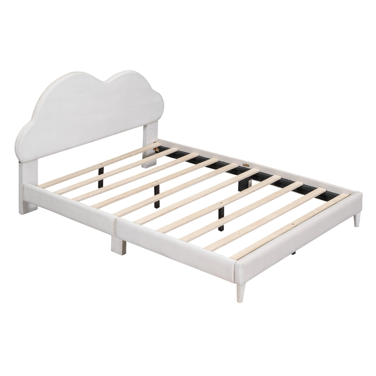 Full size Upholstered Cloud-Shape Bed