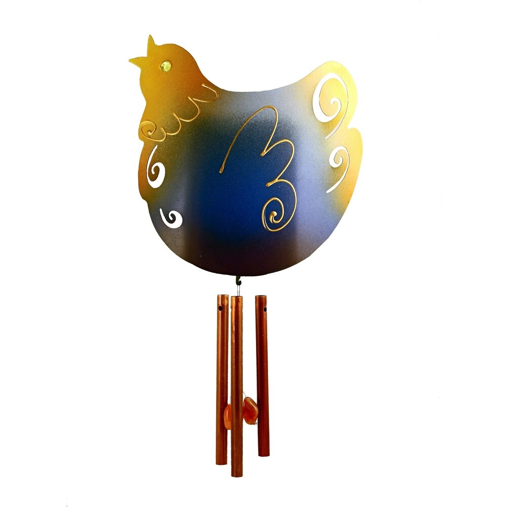 Funky Feathered Friends Solar Powered Indoor Chimes