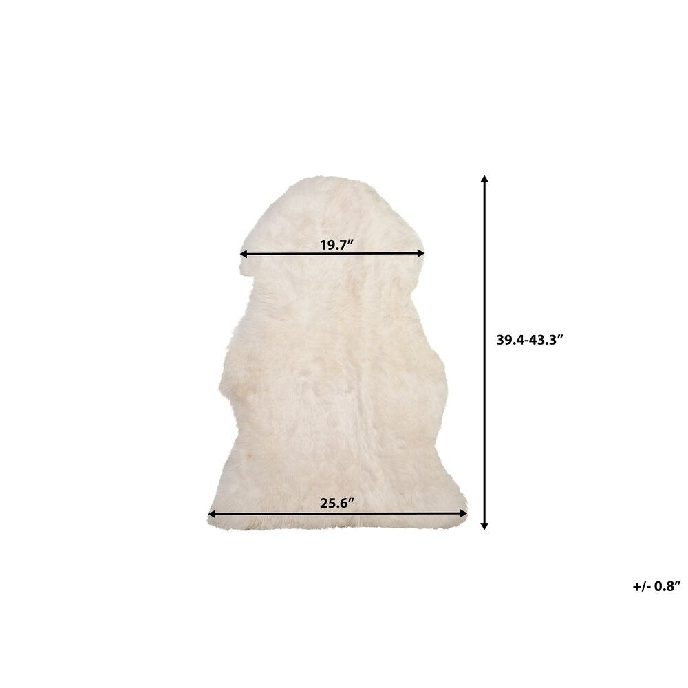 Shepskin Rug White ULURU - N/A