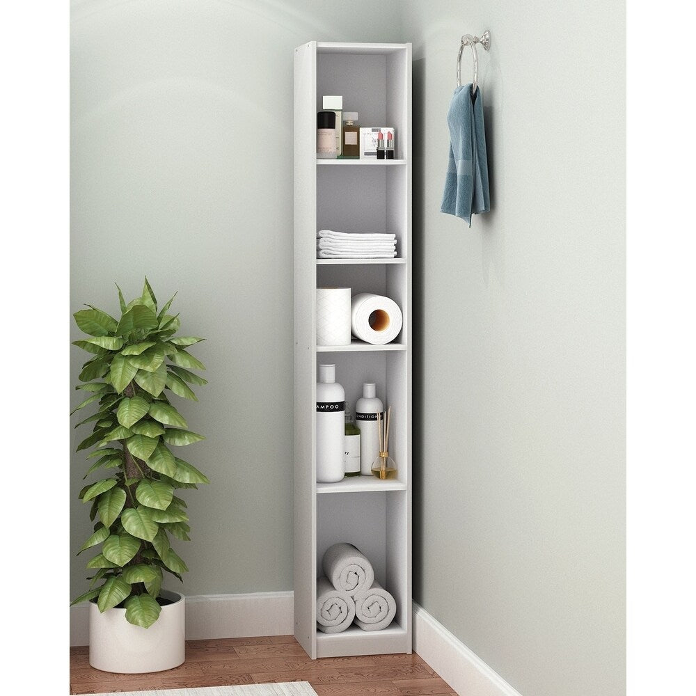 Furinno Indo Slim Open Bath Cabinet