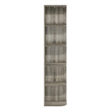Furinno Pasir 5-Tier Corner Open Shelf Bookcase