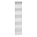 Furinno Pasir 5-Tier Corner Open Shelf Bookcase