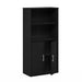Furinno Pasir Storage Storage Shelves with 2 Open Shelves and 2 Doors