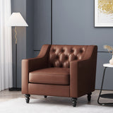 Furman Tufted Club Chair by Christopher Knight Home