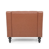 Furman Tufted Club Chair by Christopher Knight Home