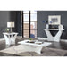 Ameena Contemporary Glass Top 3-Piece Coffee Table Set by Furniture of America