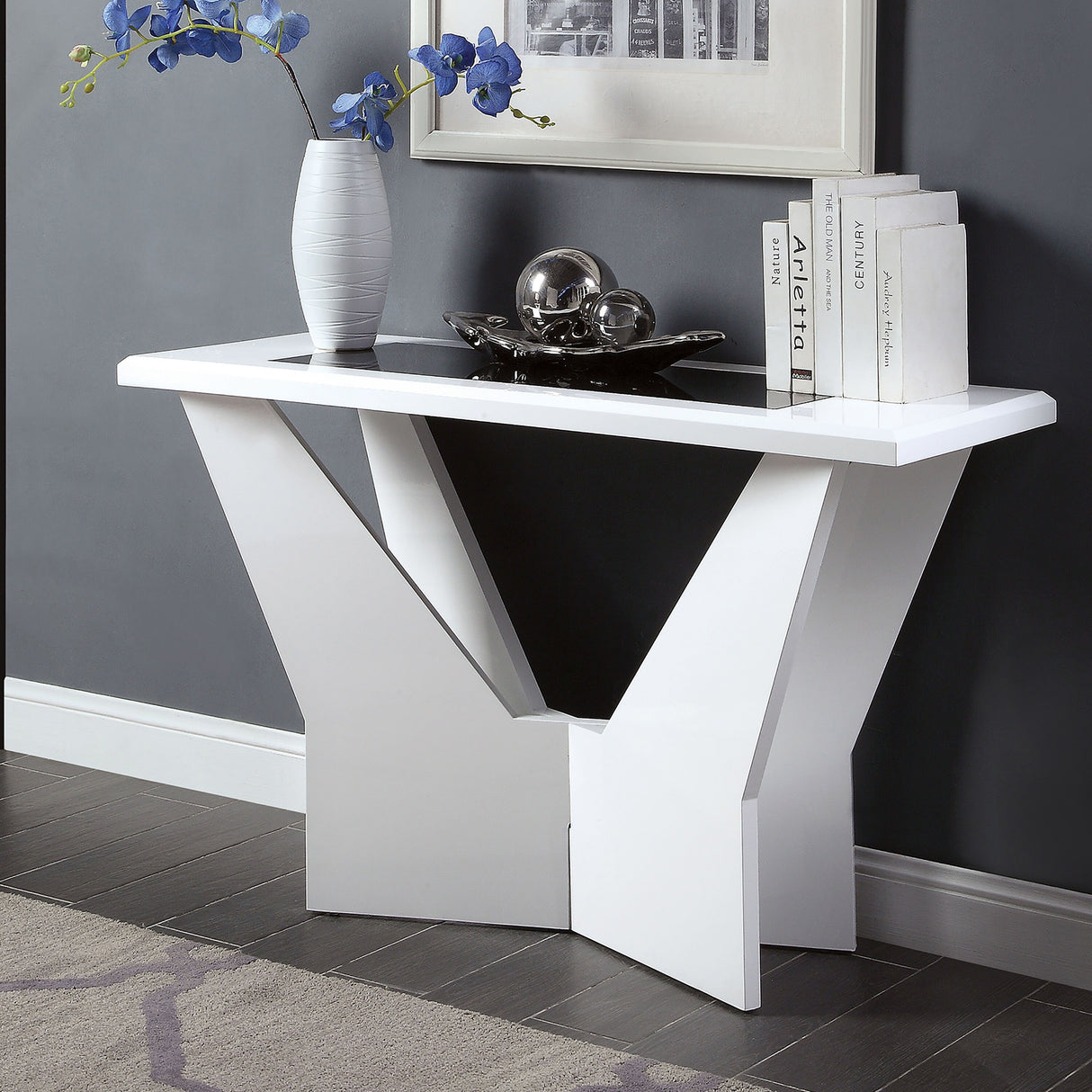 Ameena Contemporary Glass Top 3-Piece Coffee Table Set by Furniture of America