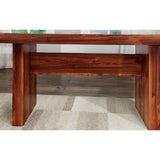 Furniture of America Kiva Contemporary Cherry 72-inch Wood Dining Table