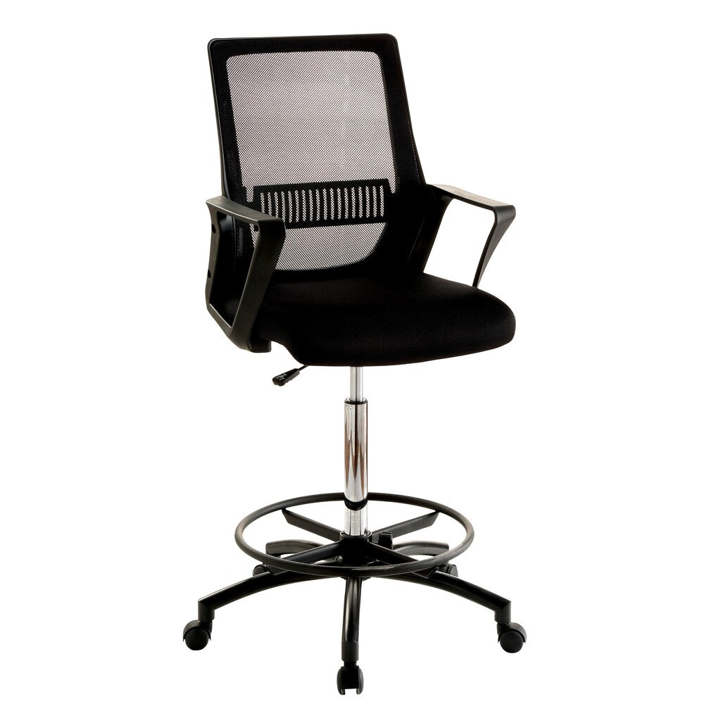 Sali Contemporary Fabric Height Adjustable Desk Chair by Furniture of America