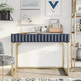 Bird Modern 42-inch Metal Computer Desk with USBs by Furniture of America