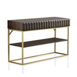 Bird Mid-Century Modern 48-inch 1-Shelf Sofa Table by Furniture of America