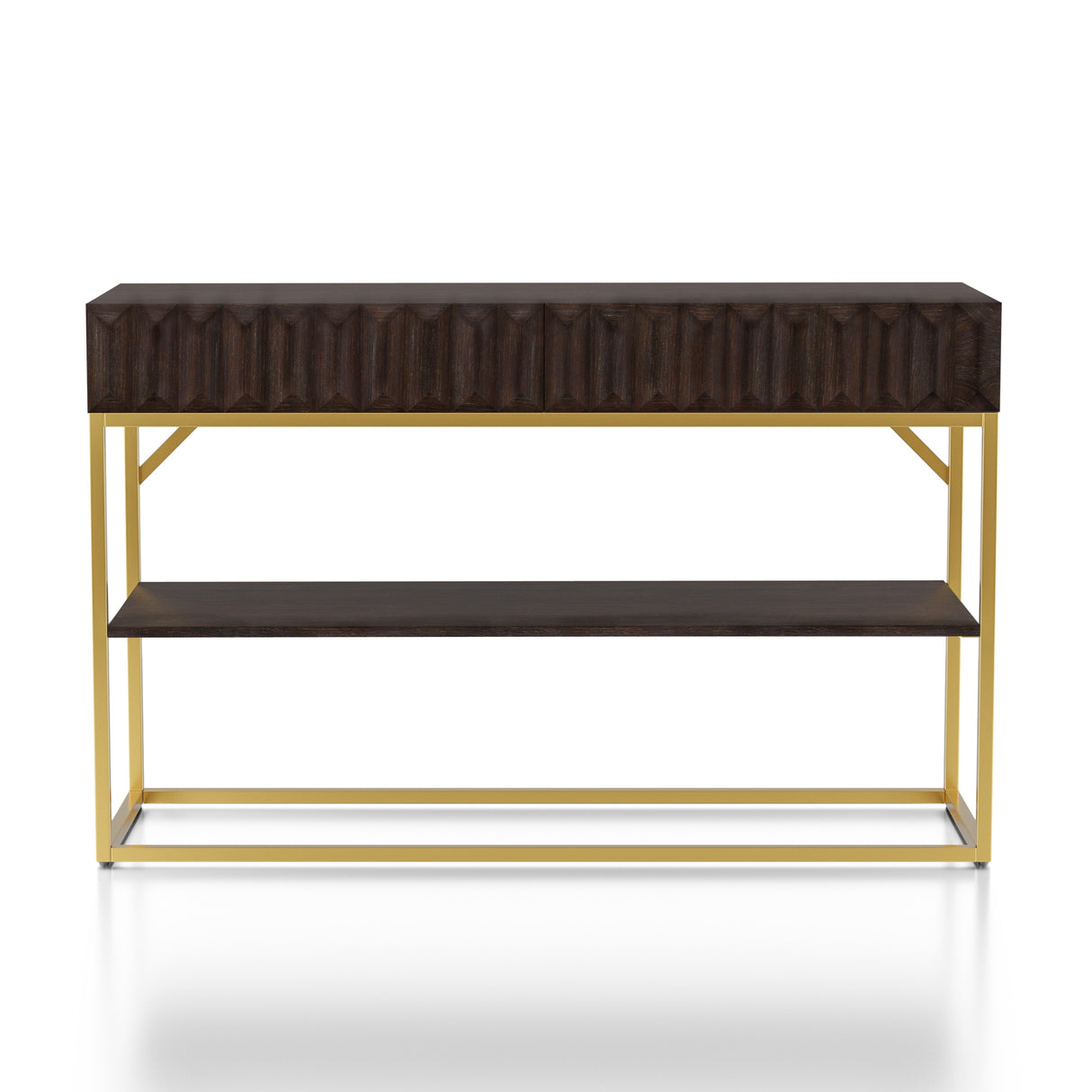 Bird Mid-Century Modern 48-inch 1-Shelf Sofa Table by Furniture of America
