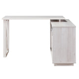 Furniture of America Brasnar 56-inch L-shape Storage Computer Desk