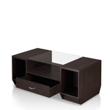 Furniture of America Bret Contemporary Espresso 47-inch Coffee Table