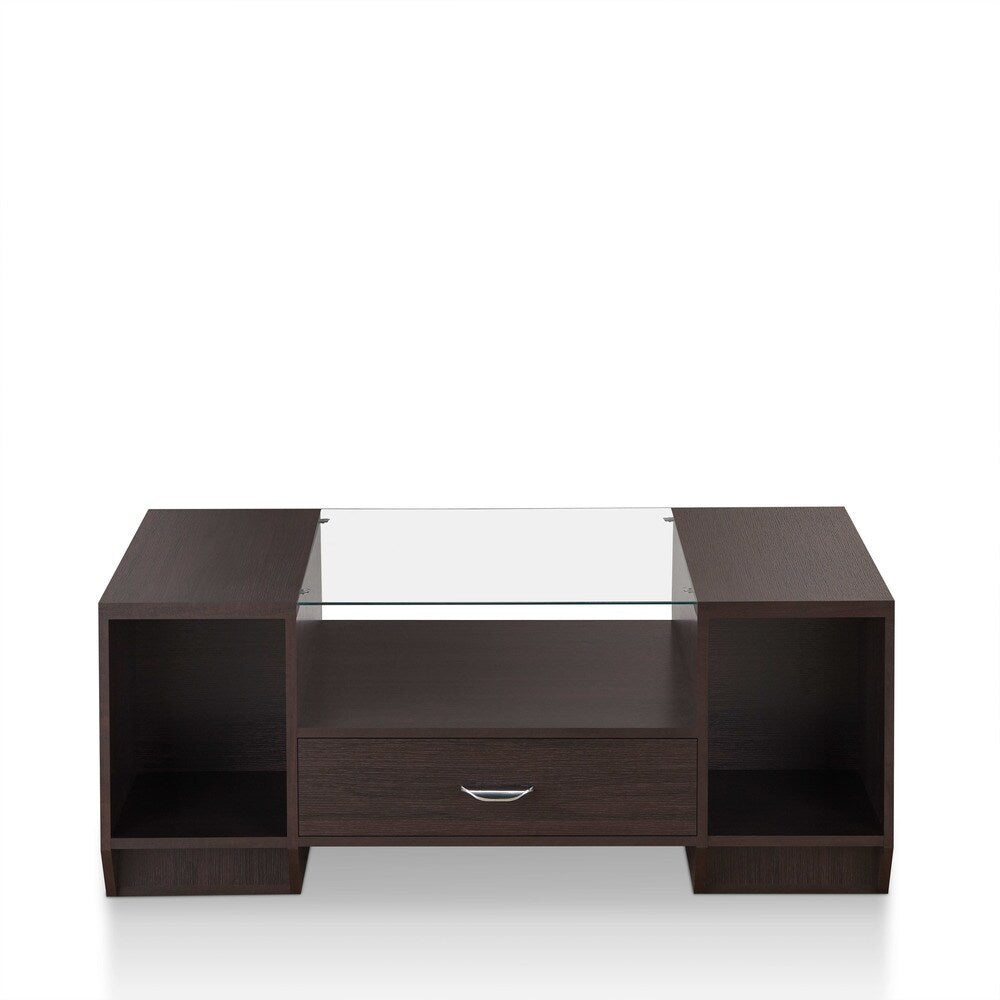 Furniture of America Bret Contemporary Espresso 47-inch Coffee Table