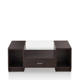 Furniture of America Bret Contemporary Espresso 47-inch Coffee Table