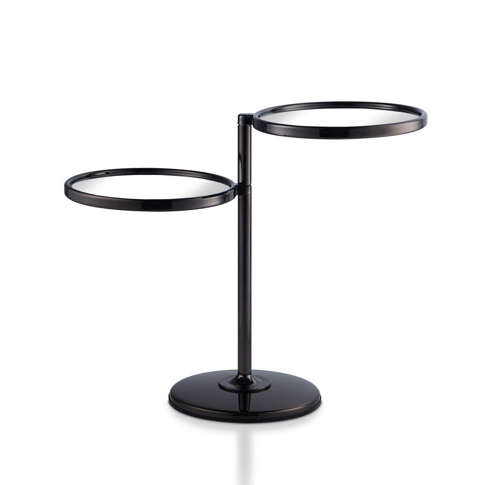 Furniture of America Cara Contemporary 2-shelf Motion Metal Side Table