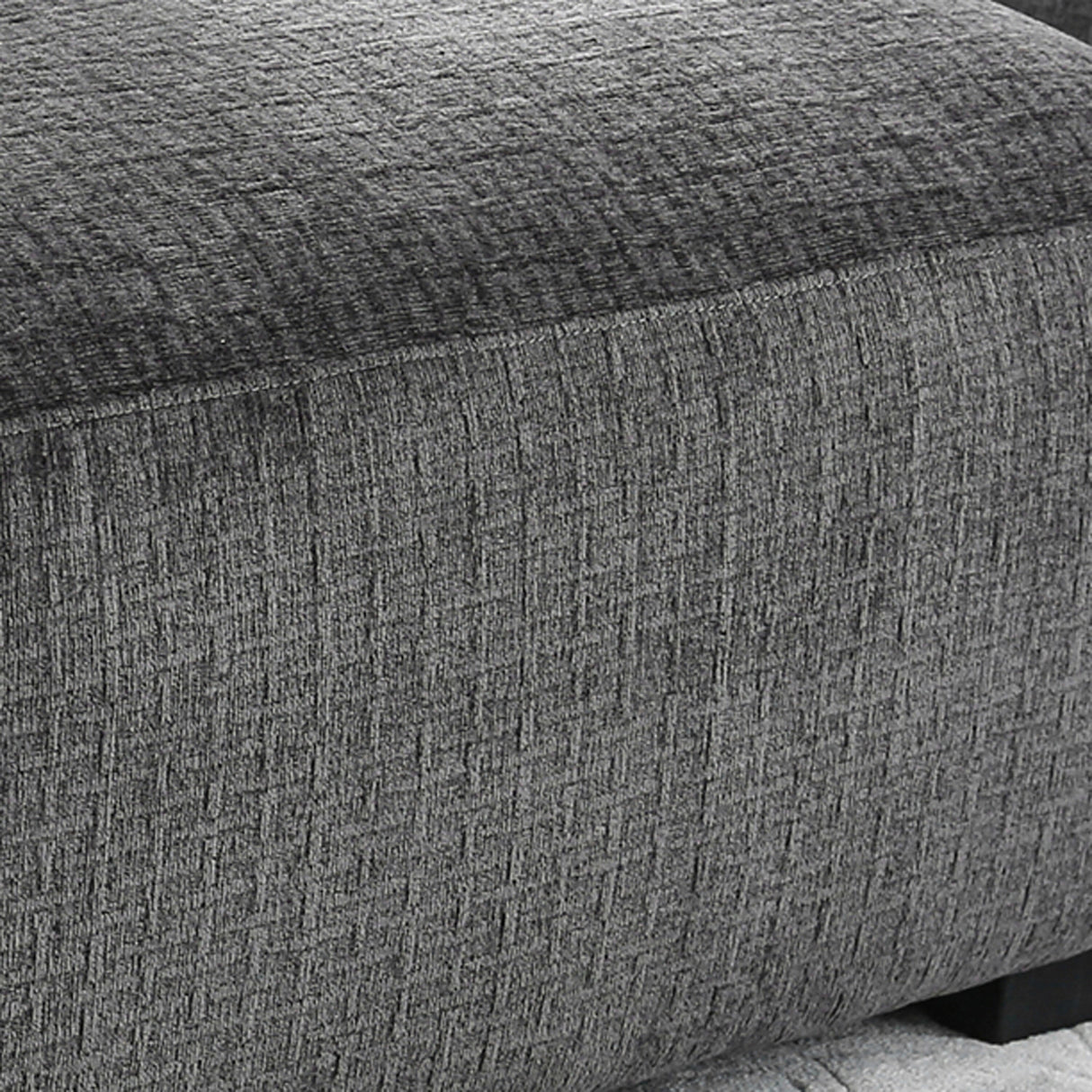 Kintra Contemporary Chenille Padded Cocktail Ottoman by Furniture of America