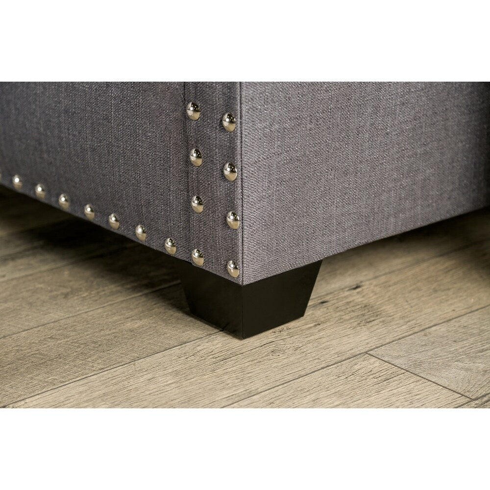 Copper Grove Akhaitsikhe Modern Slate Loveseat