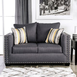 Copper Grove Akhaitsikhe Modern Slate Loveseat