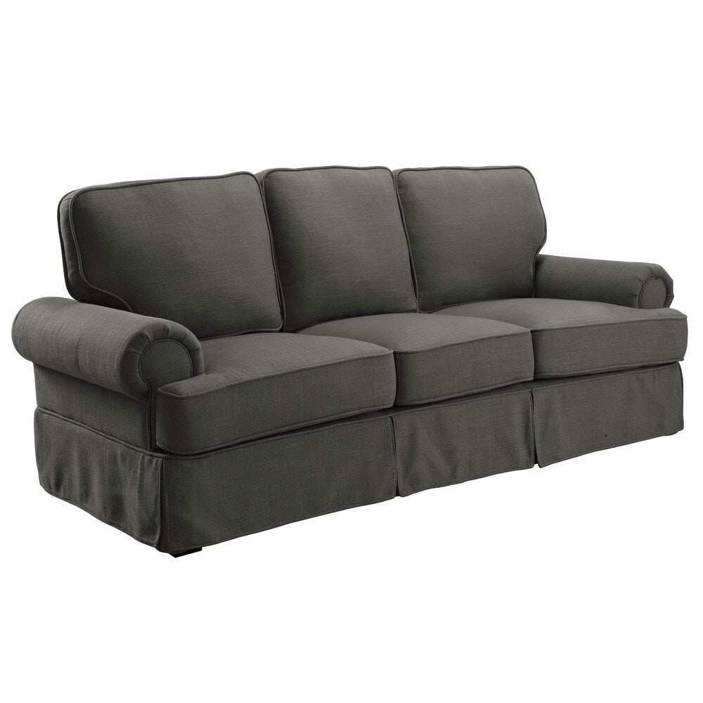 Furniture of America Cupa Contemporary Linen Fabric Upholstered Sofa