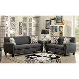 Furniture of America Giovanna Contemporary 2-piece Linen-like Upholstered Sofa Set