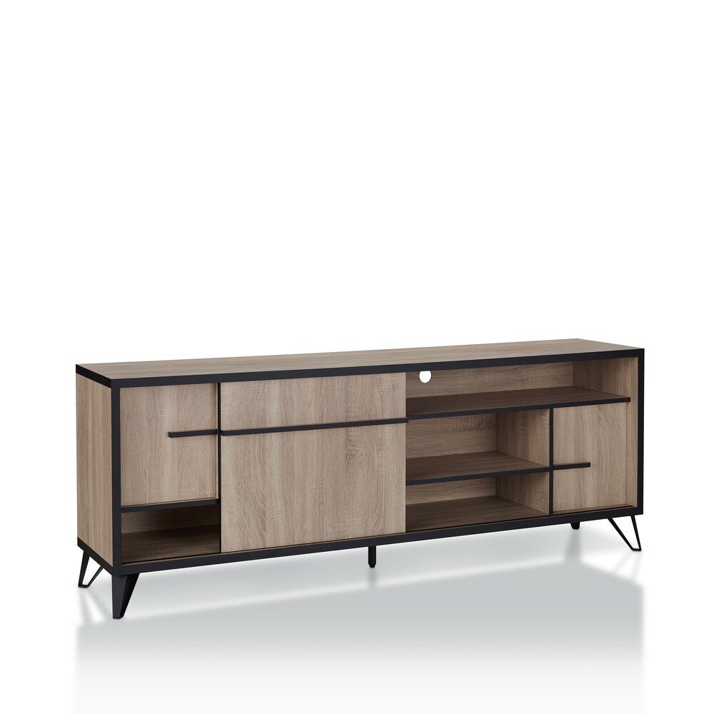 Carbon Loft Feleni Contemporary 70-inch 6-shelf TV Console