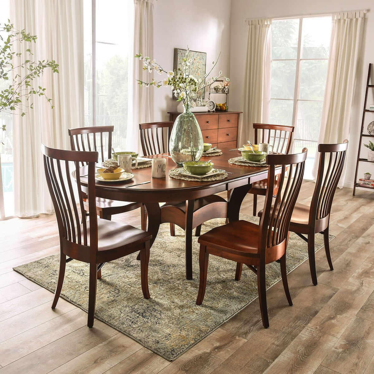 Patio Festival X Arm Col. Rattan Outdoor Side Table in Brown Black