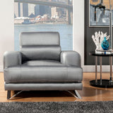 Furniture of America Juella Silver Upholstered Chair