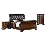 Furniture of America Keb Traditional Cherry 3-piece Bedroom Set