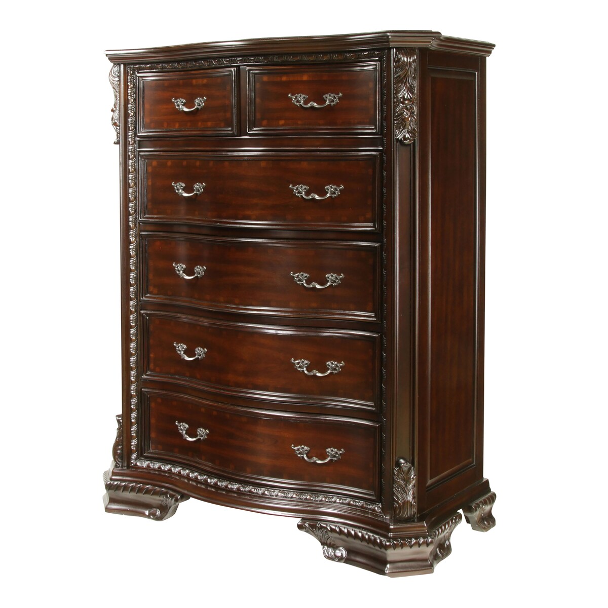Furniture of America Keb Traditional Cherry 3-piece Bedroom Set
