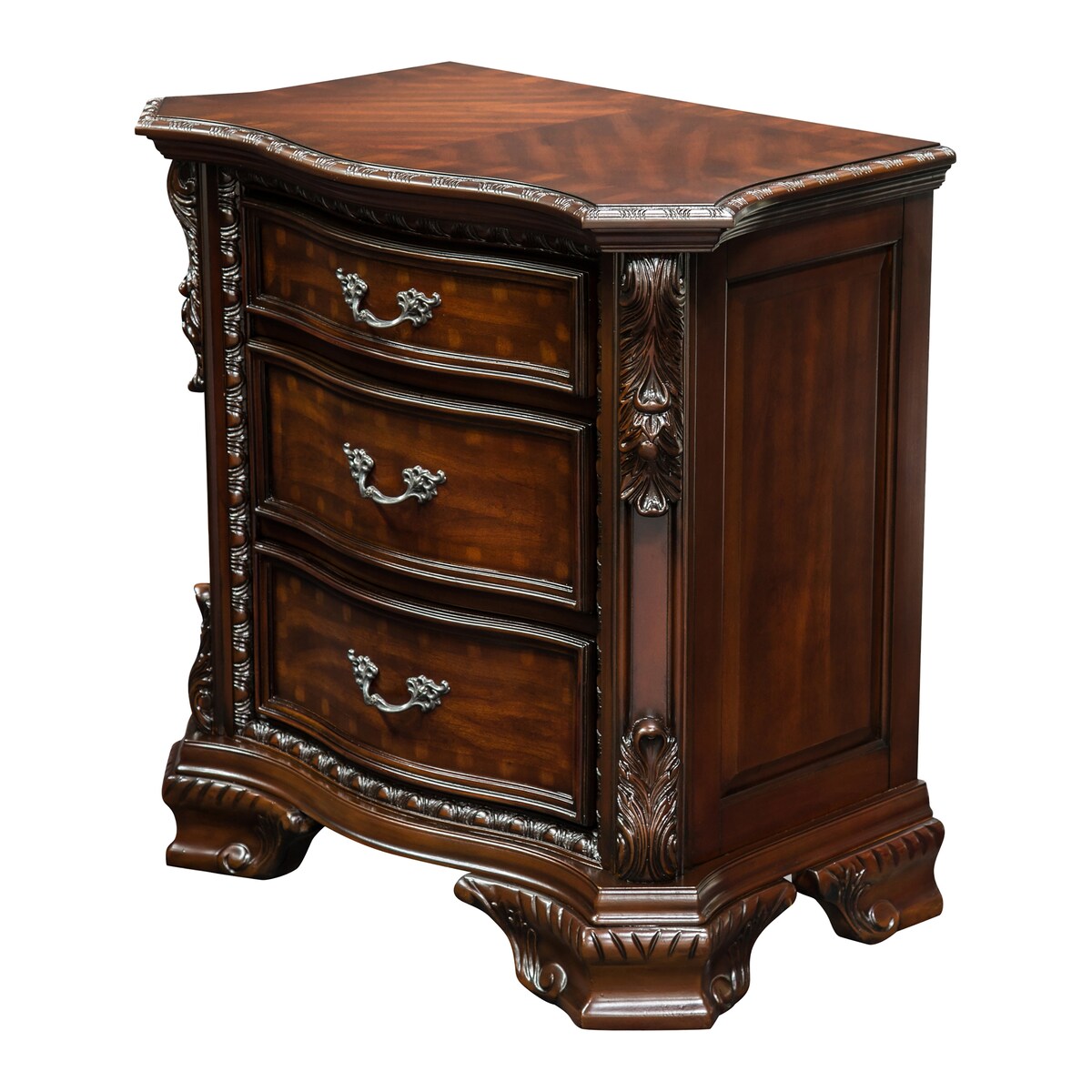 Furniture of America Keb Traditional Cherry 3-piece Bedroom Set
