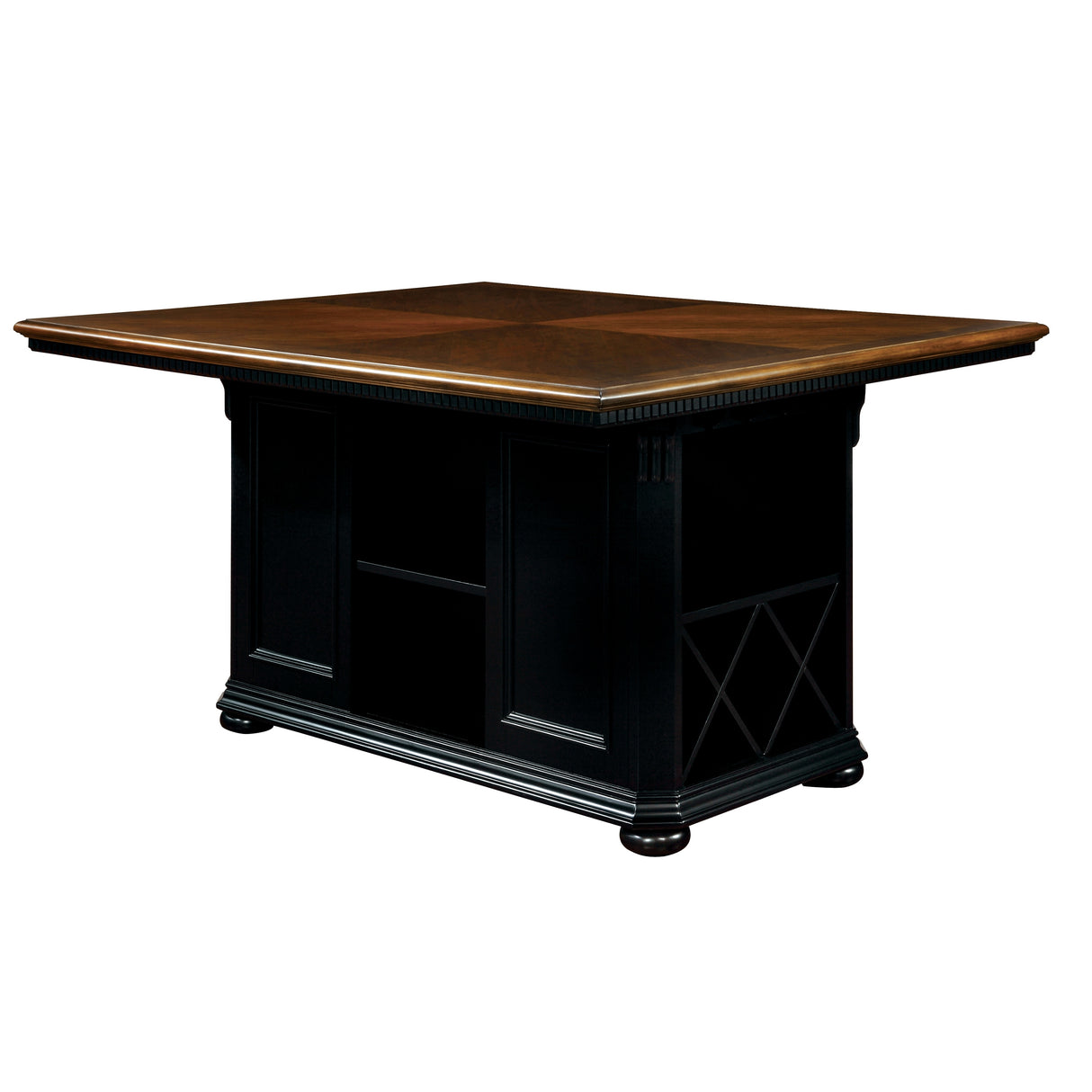 Furniture of America Kis Traditional 3-piece Kitchen Island Set