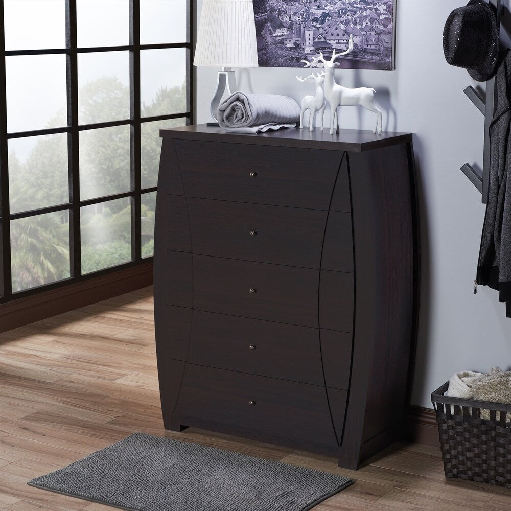 Furniture of America Kish Contemporary 5-drawer Vertical Chest